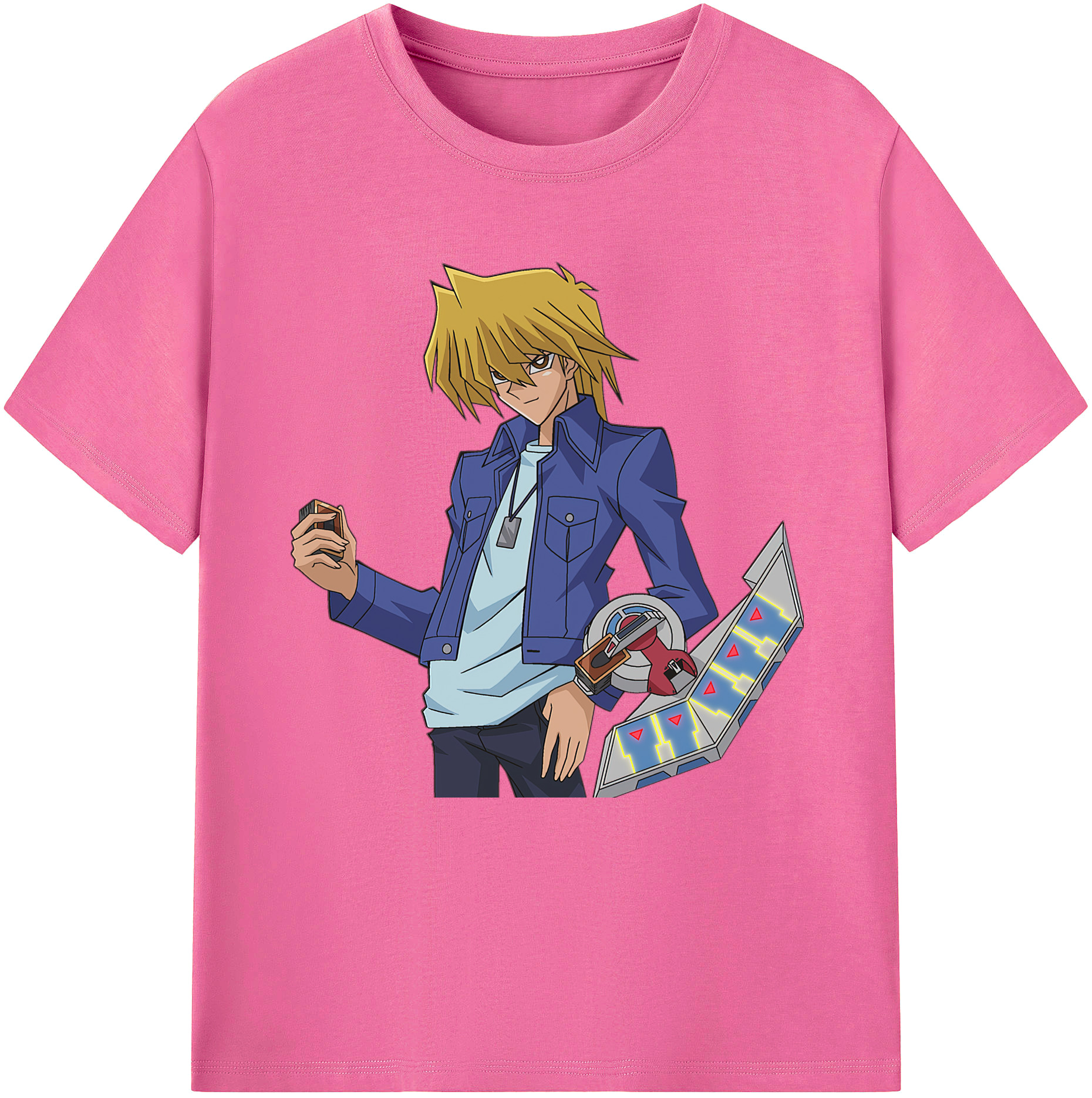 （画像用） 遊☆戯☆王 Yu-Gi-Oh! レディースカジュアルプリントTシャツ（綿100％）